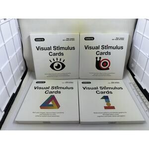 Beiens Baby Visual Stimulus Cards High Contrast Black White 0–6 Months